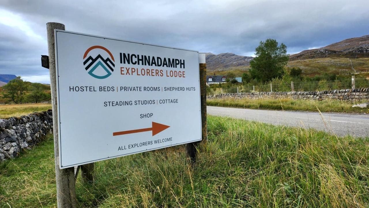 Inchnadamph Explorers Lodge ภายนอก รูปภาพ